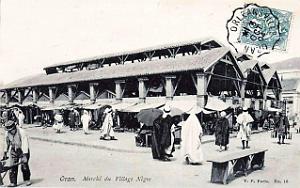 Oran - Village Negre - Marche - 1904